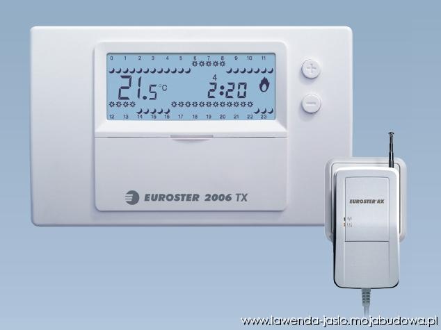 Euroster 2006 TX RX - regulator, sterownik bezprzewodowy temperatury